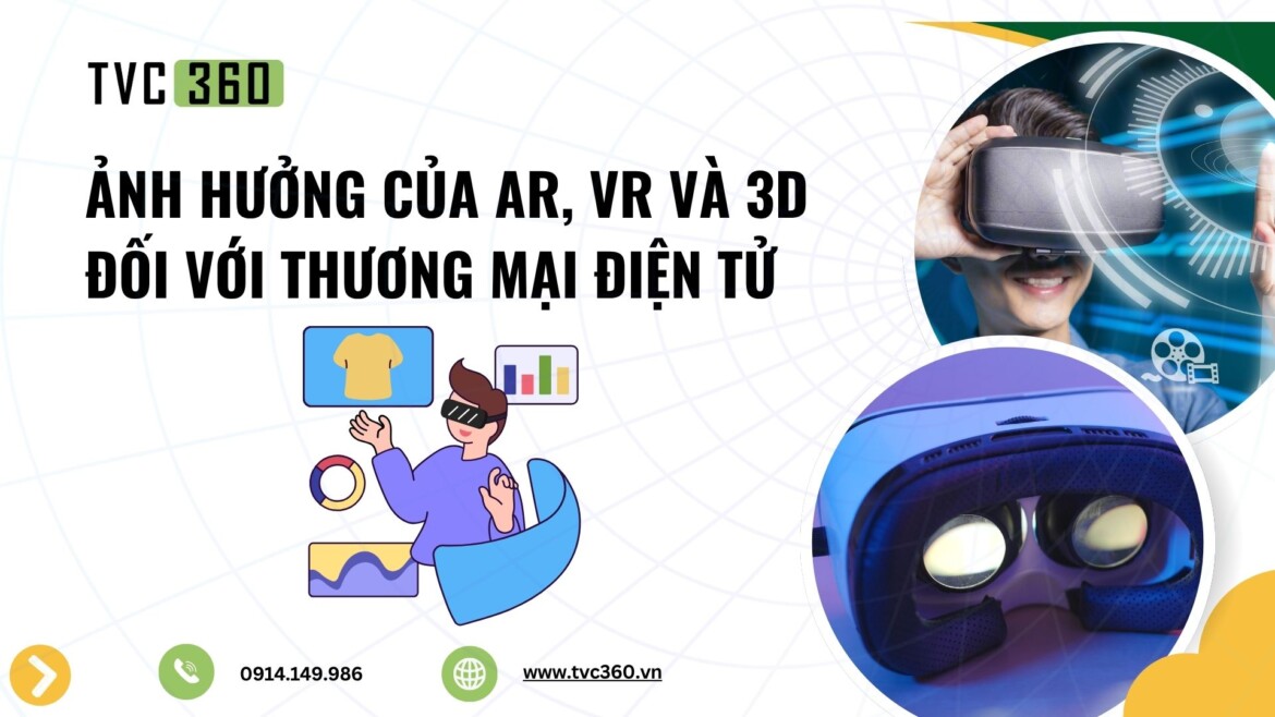 Ảnh Hưởng Của AR, VR Và Mô Hình 3D đối Với Thương Mại điện Tử - TVC360