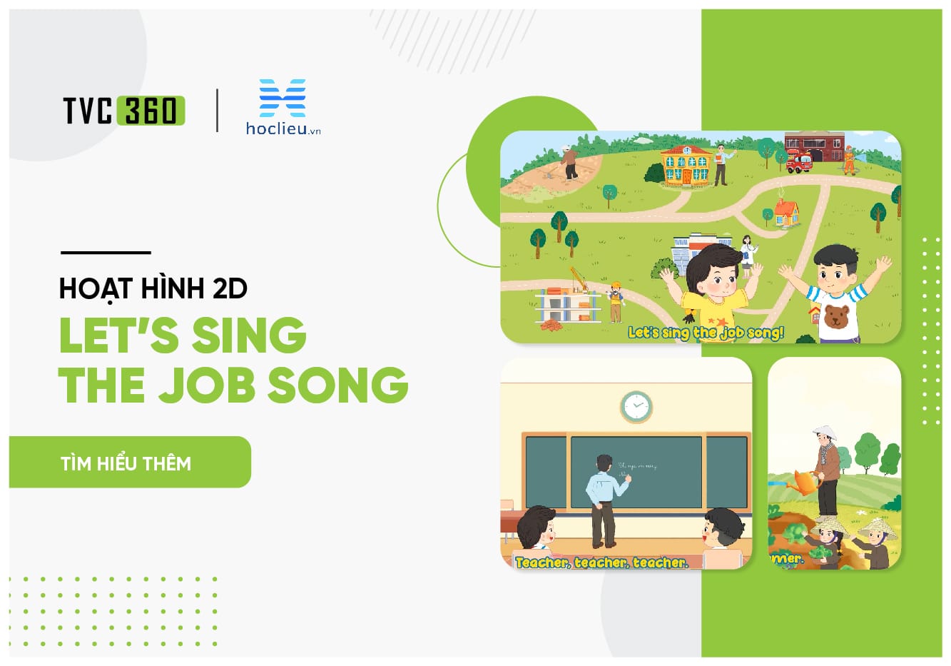 Sản xuất video Let’s Sing The Job Song