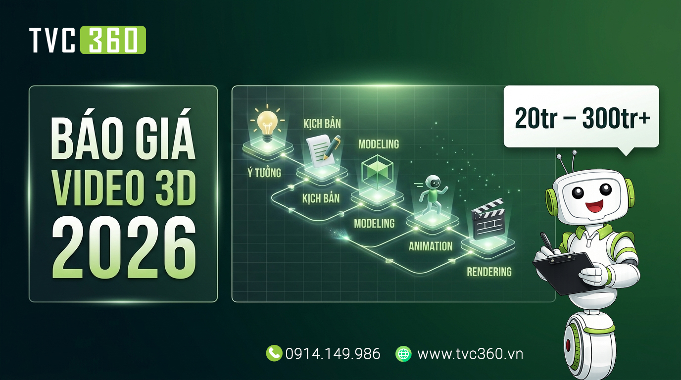 Báo giá video 3D Animation
