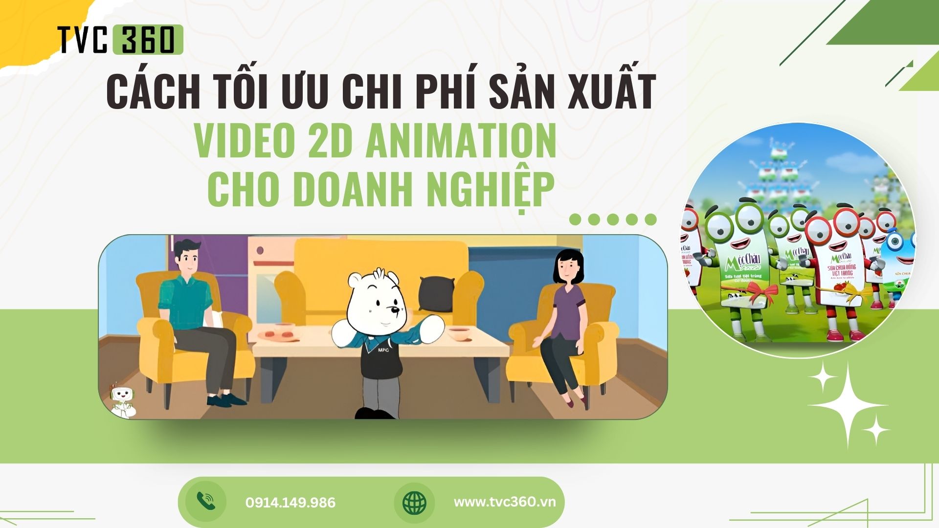 tối ưu chi phí sản xuất video 2D animation