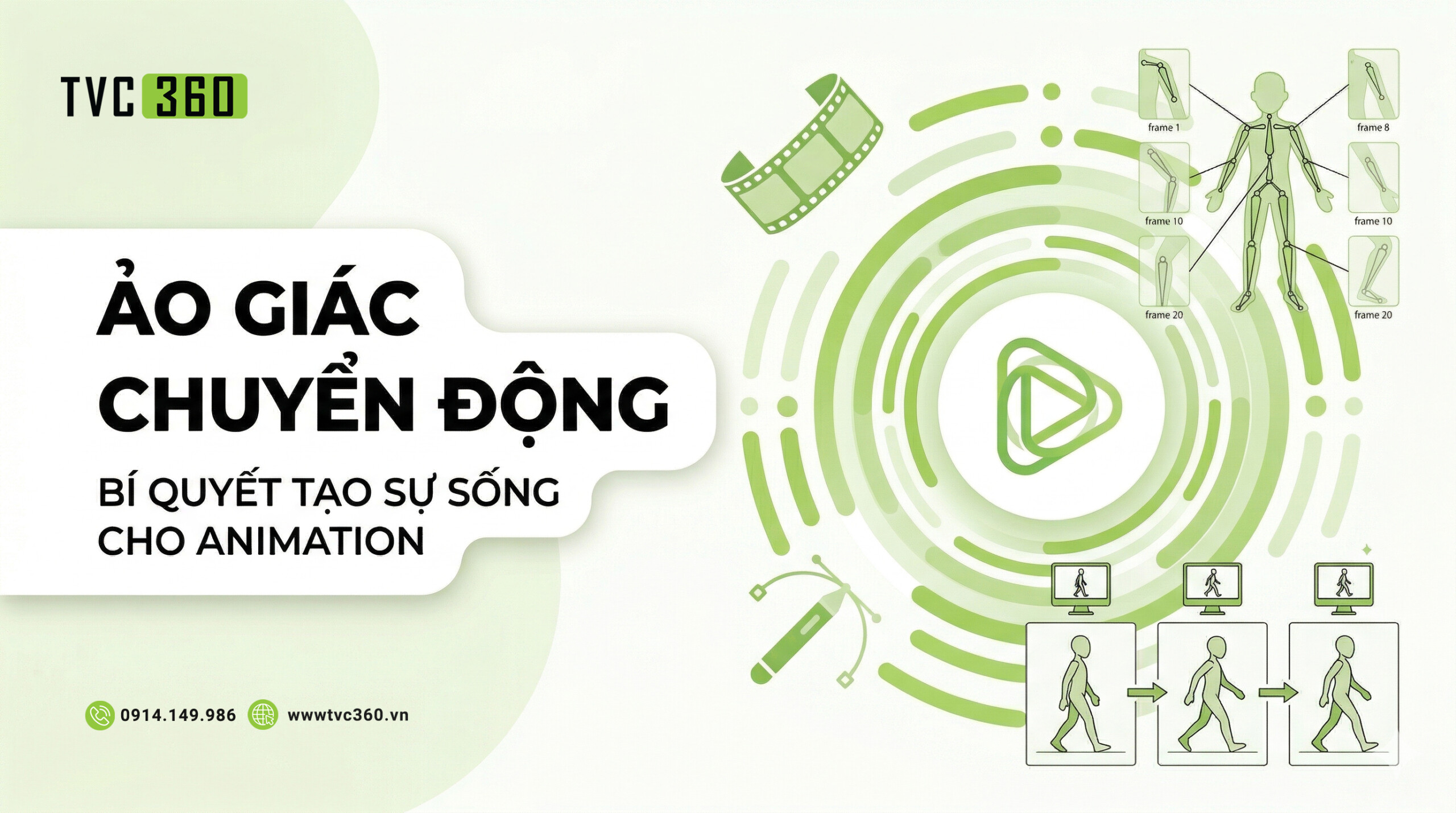 Ảo giác chuyển động trong Animation