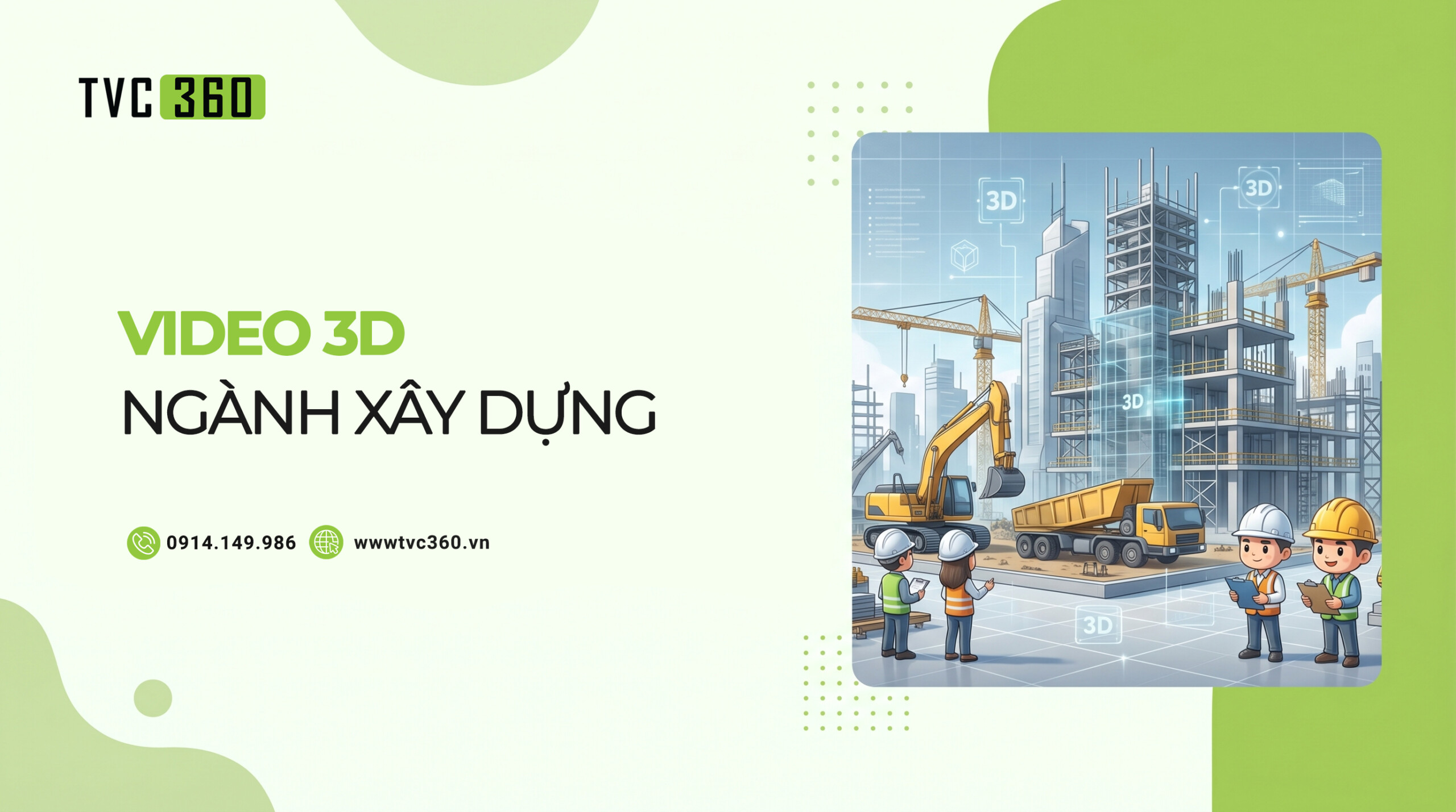 Video 3D Ngành Xây Dựng