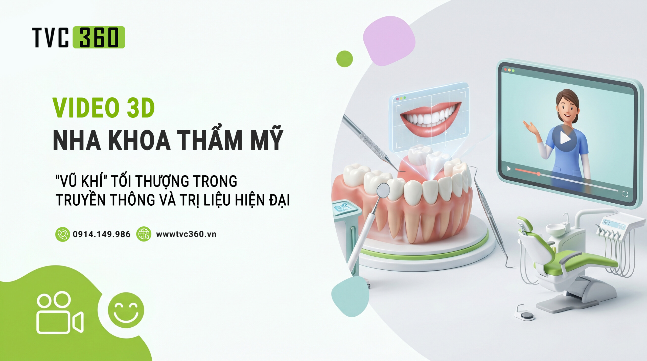 Video 3D Nha Khoa Thẩm Mỹ