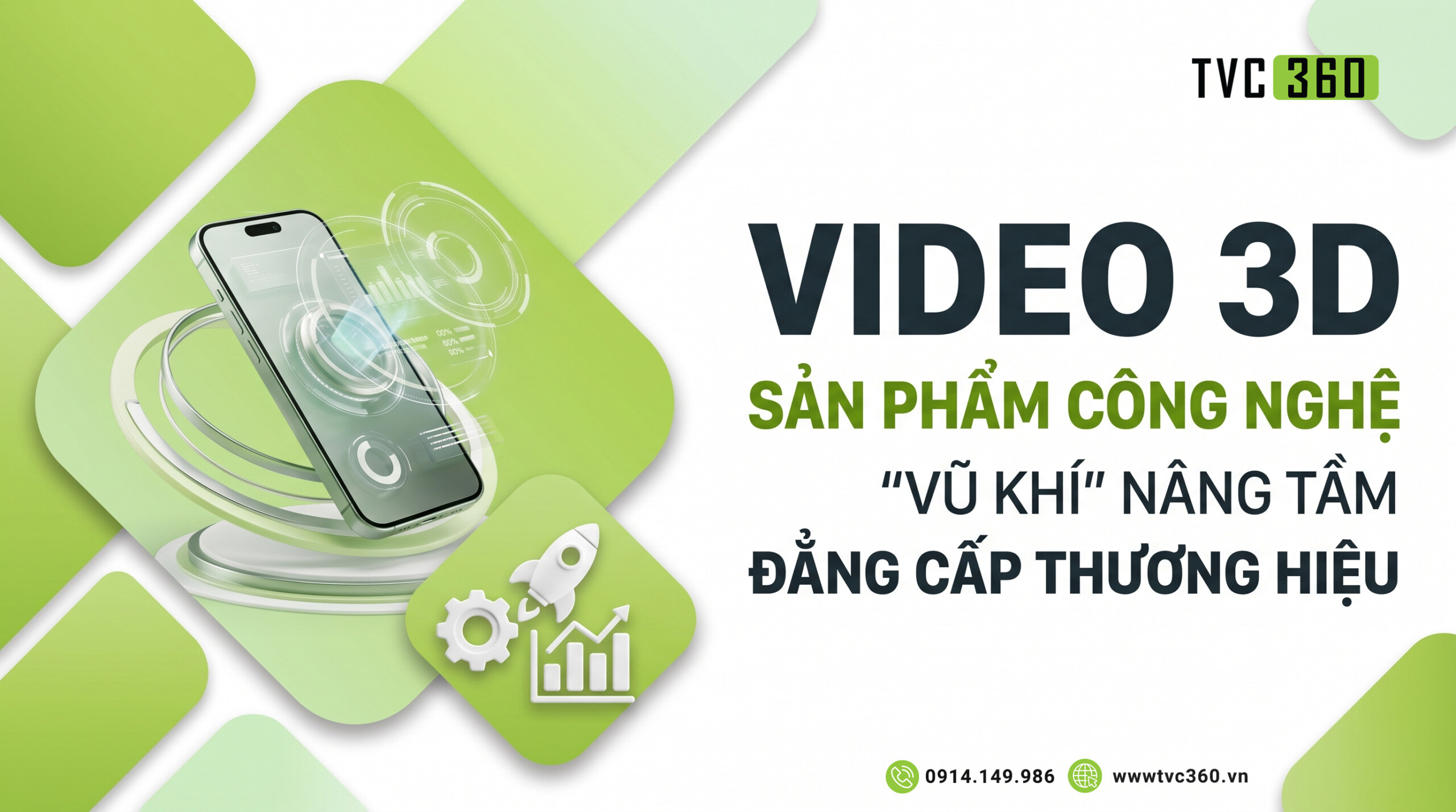 Video 3D Sản Phẩm Công Nghệ