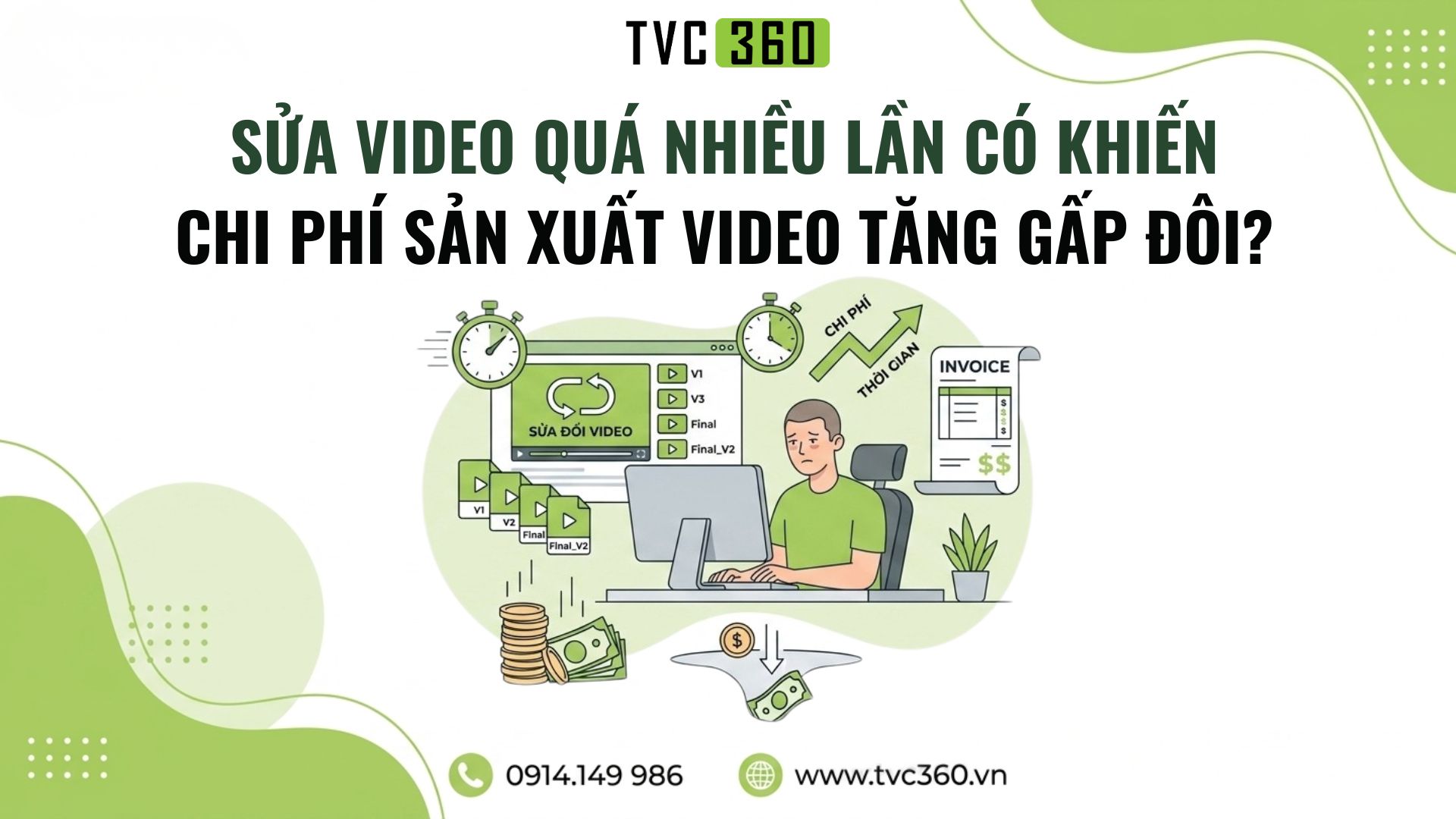chi phí sản xuất video