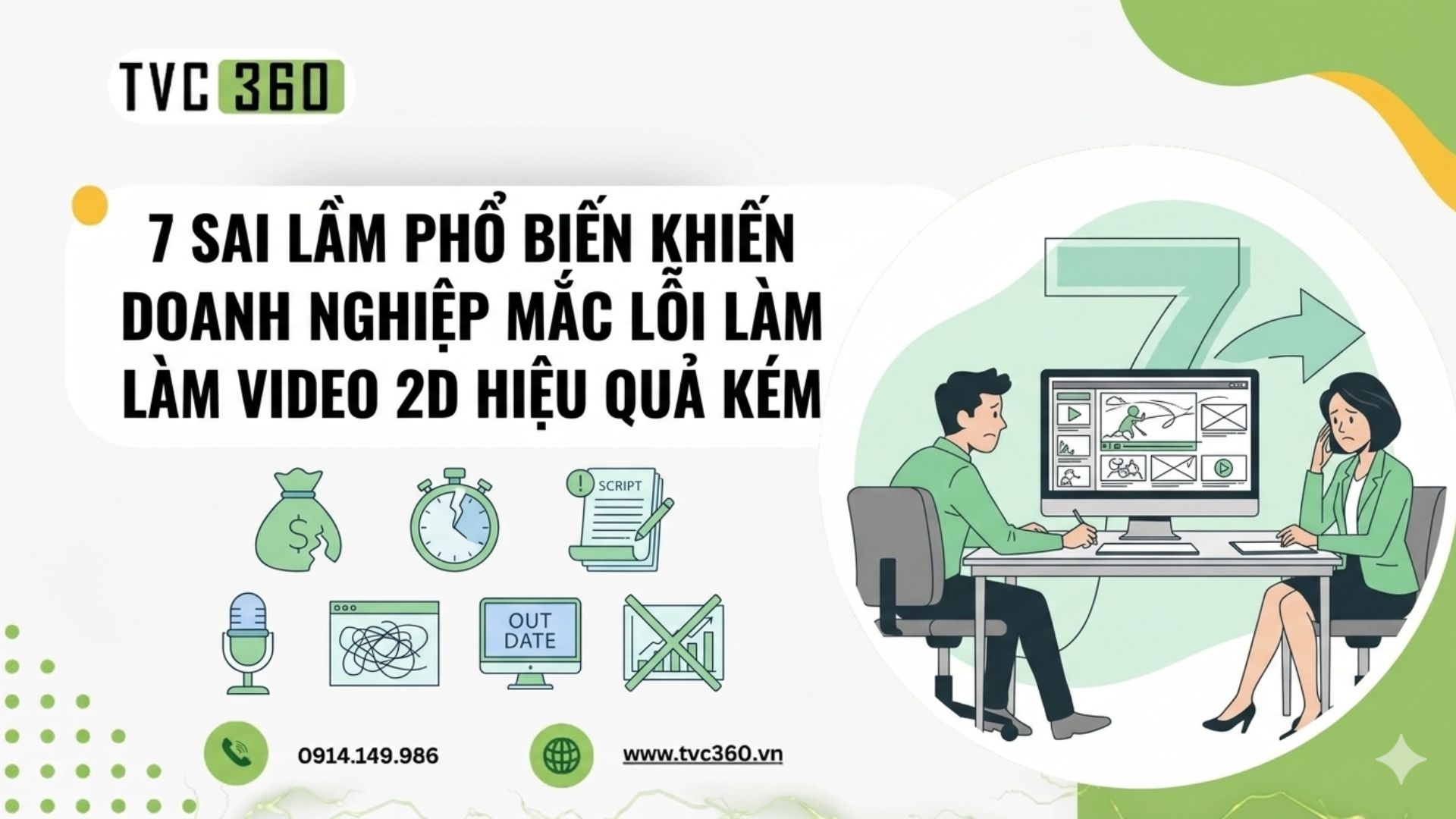 lỗi làm video 2D