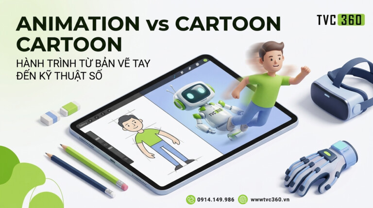 Sự Khác Biệt Giữa Animation Và Cartoon