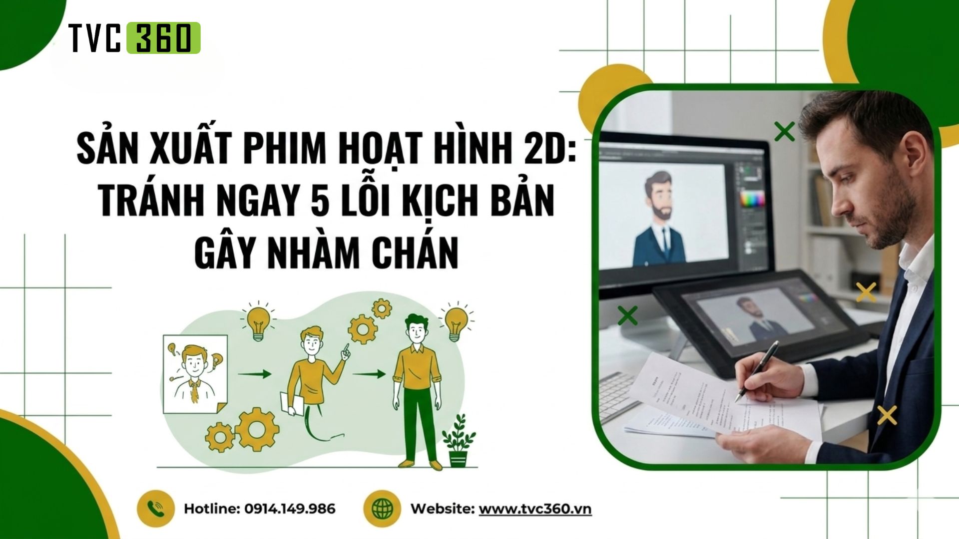 sản xuất phim hoạt hình 2D