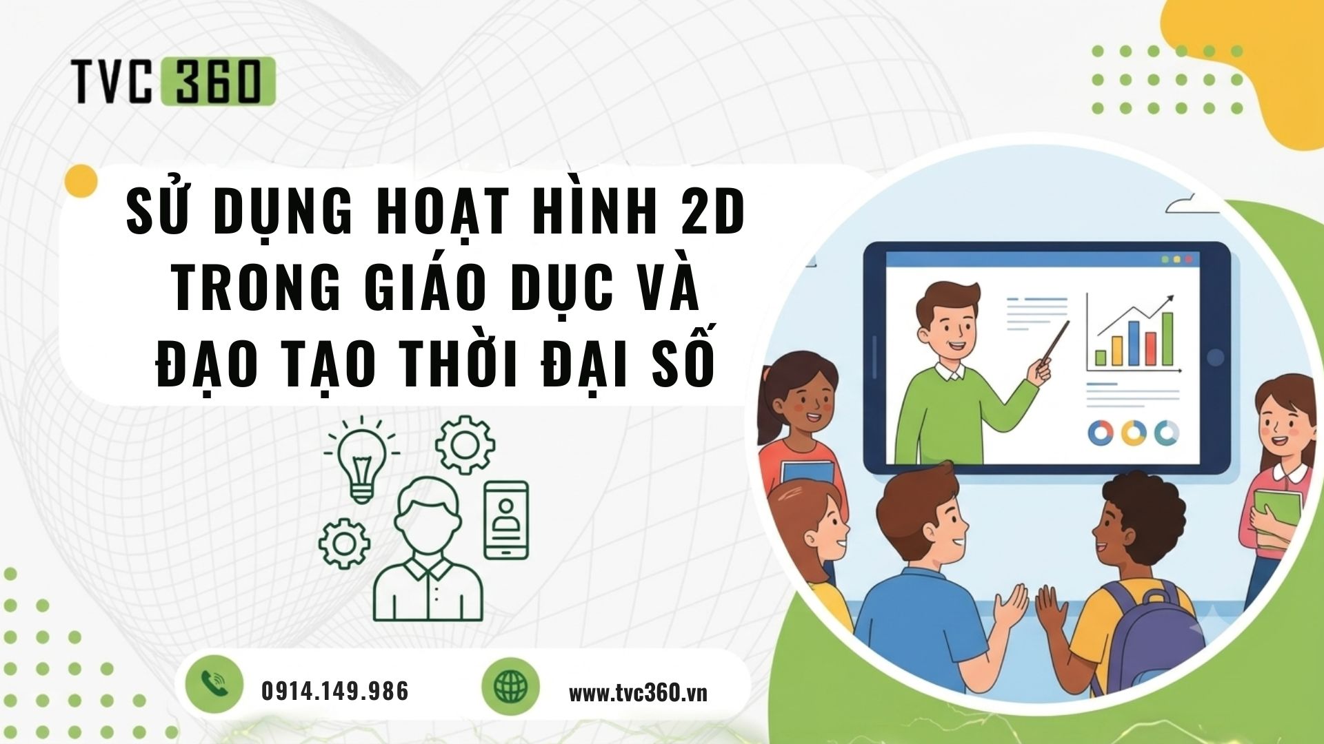 hoạt hình 2D trong giáo dục