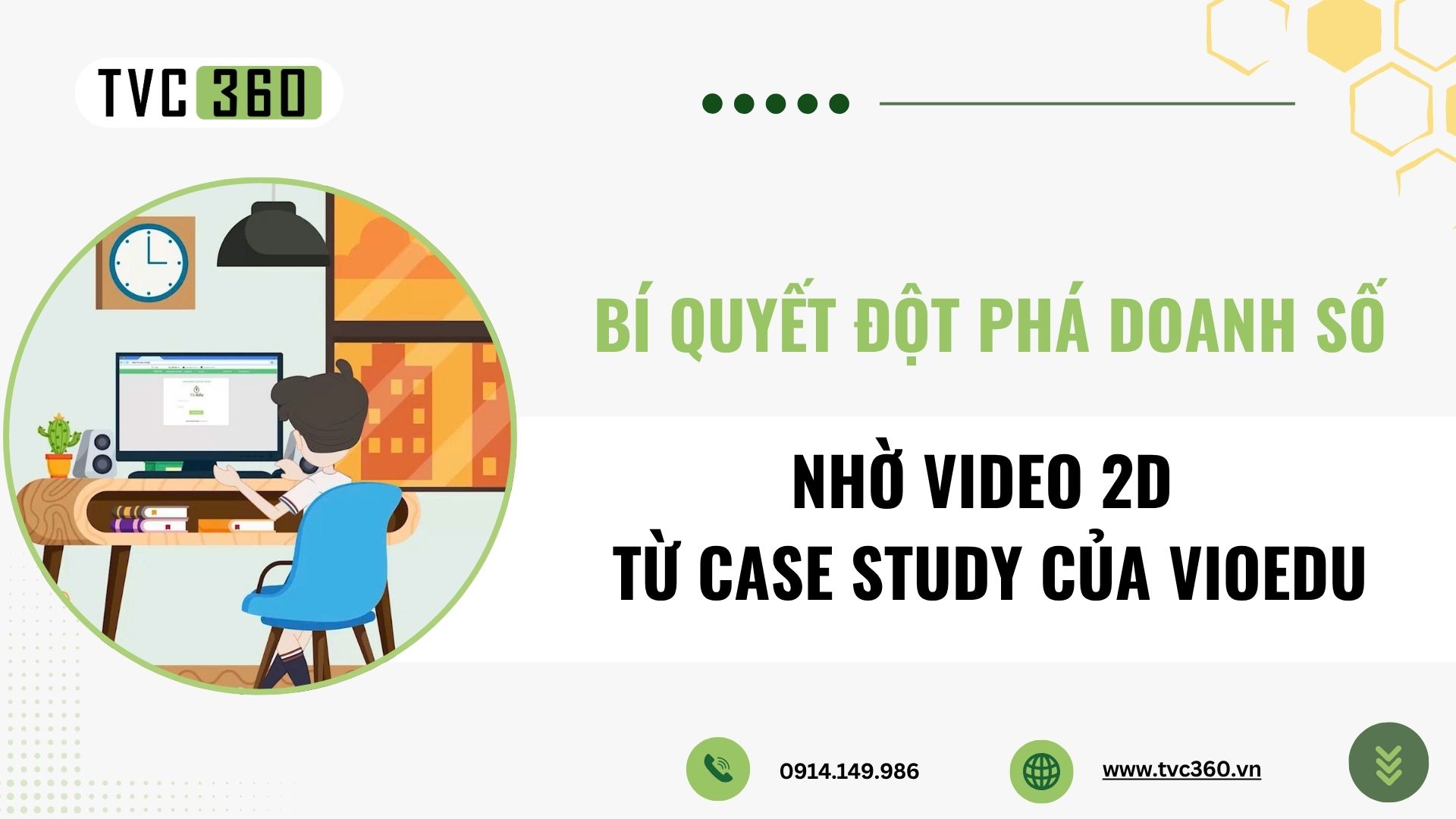 đột phá doanh số nhờ video 2D